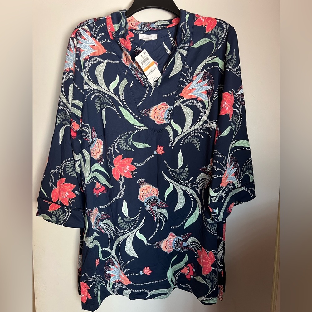 Brand new with tags kimono style Charter Club top. Size 3X.